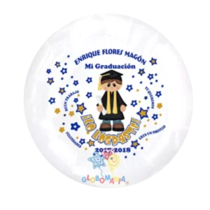 Metálico Graduación Niño