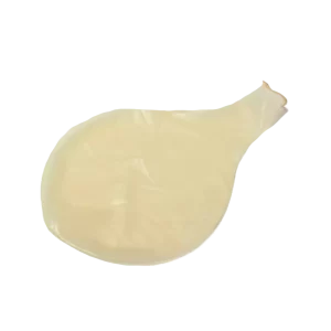 globo desinflado transparente